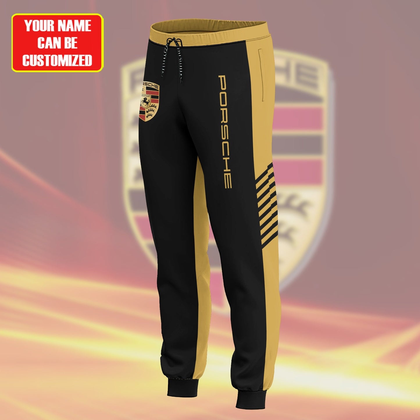 Personalized Pors 3D All over Printed Hoodie and Sweatpants set V3