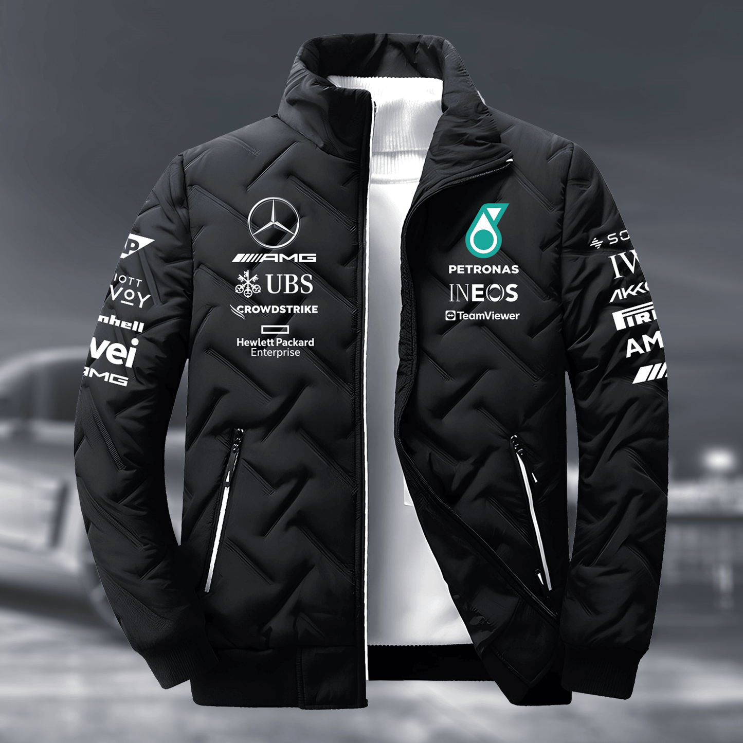 Merc AMG Petronas Puffer Jacket