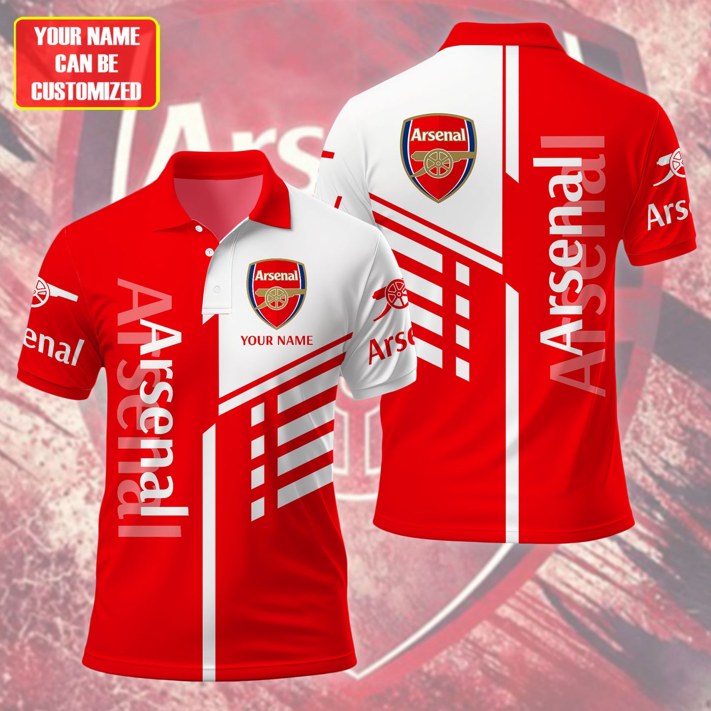 Personalized Arsenal 3D Full Printing Set , Arsenal Shirt , Hoodie , Short , Polo ,hawaii V5