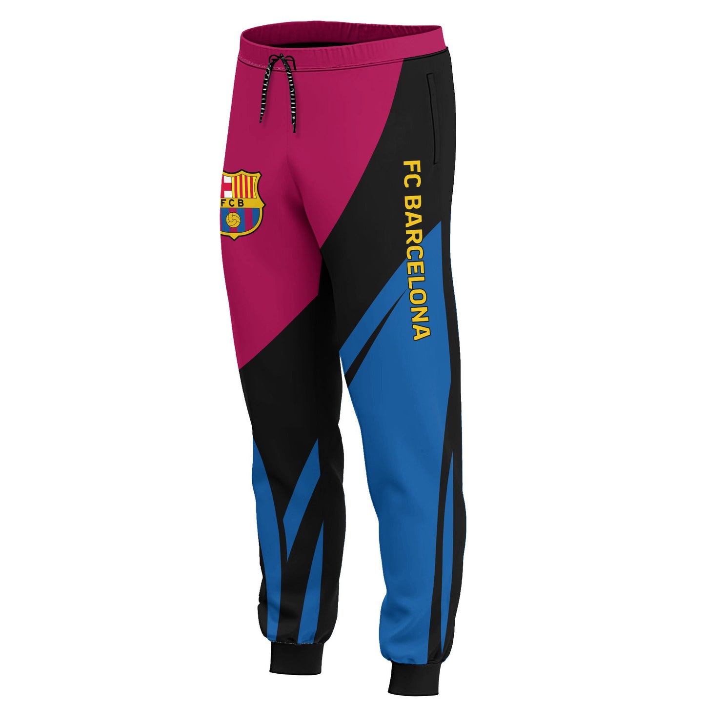 Personalized Barça Q18 3D All over Printed Hoodie and Sweatpants set