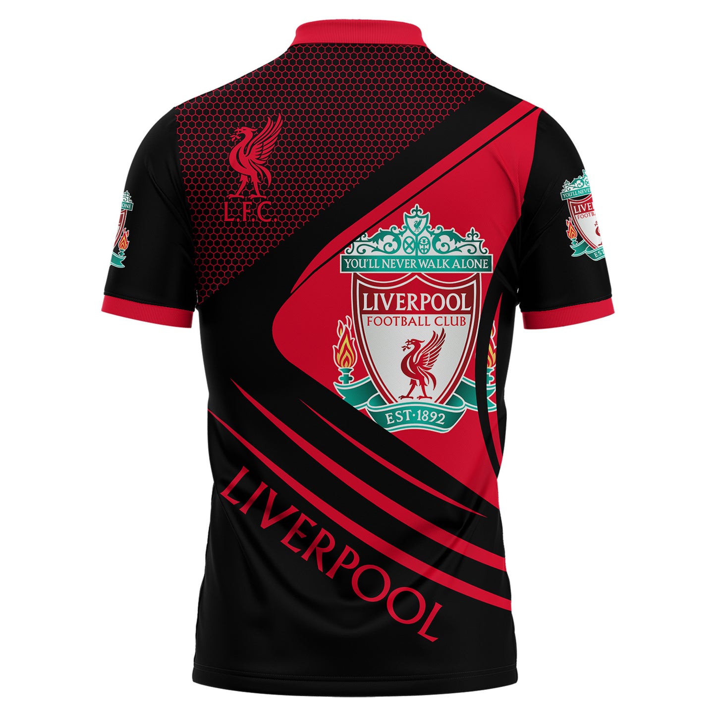Personalized Liverpool Q6 3D Full Printing Set , Liverpool Q6 Shirt , Zipper Polo, Hoodie , Short ,Polo ,hawaii , ...