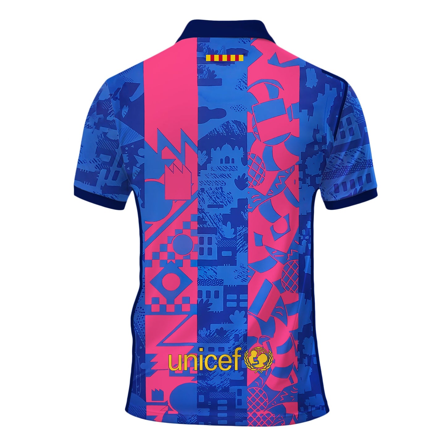 Personalized Barcelona Training Kit Shirt Beach Short V2