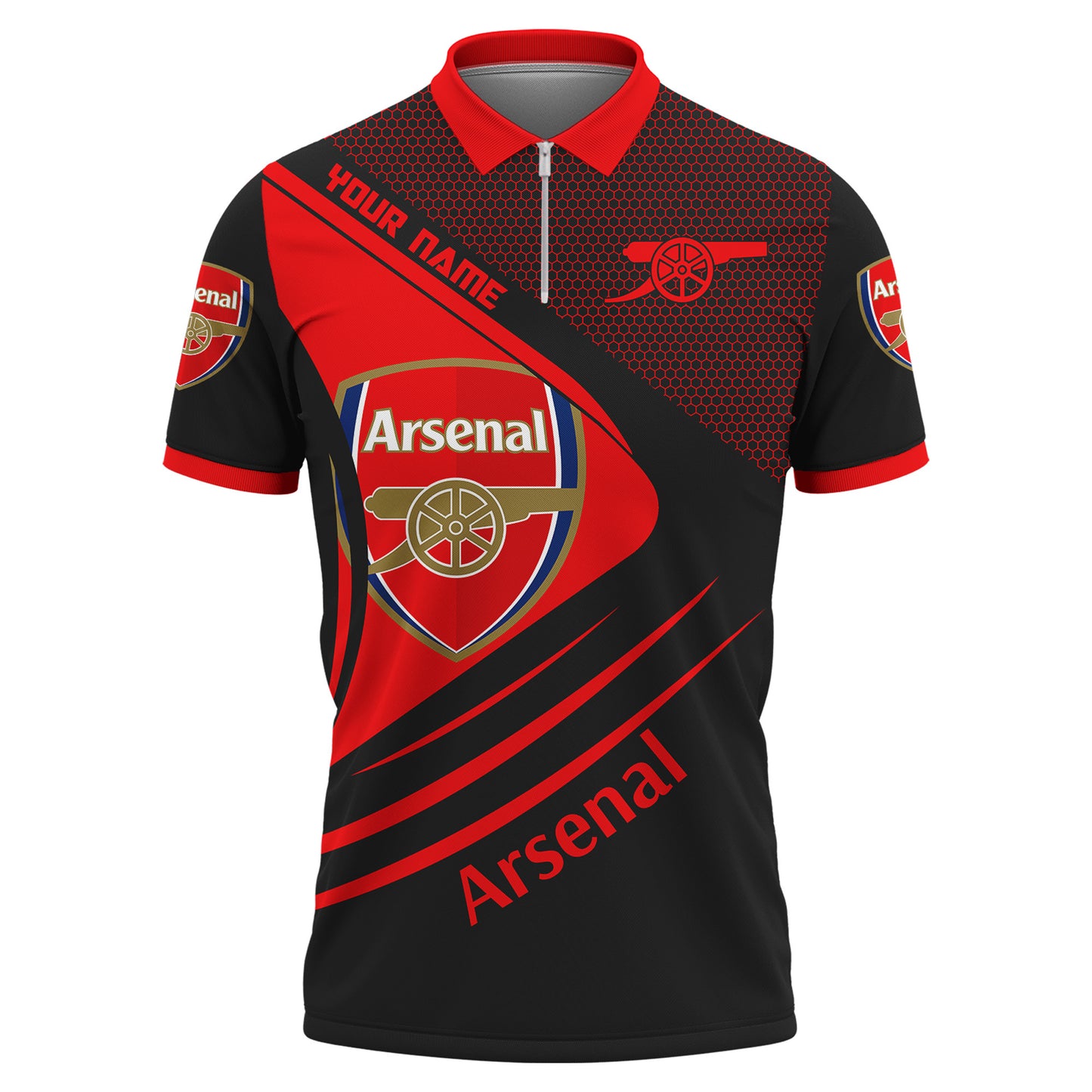 Personalized Arsenal 3D Full Printing Set ,Arsenal Shirt , Hoodie , Short , Polo ,hawaii