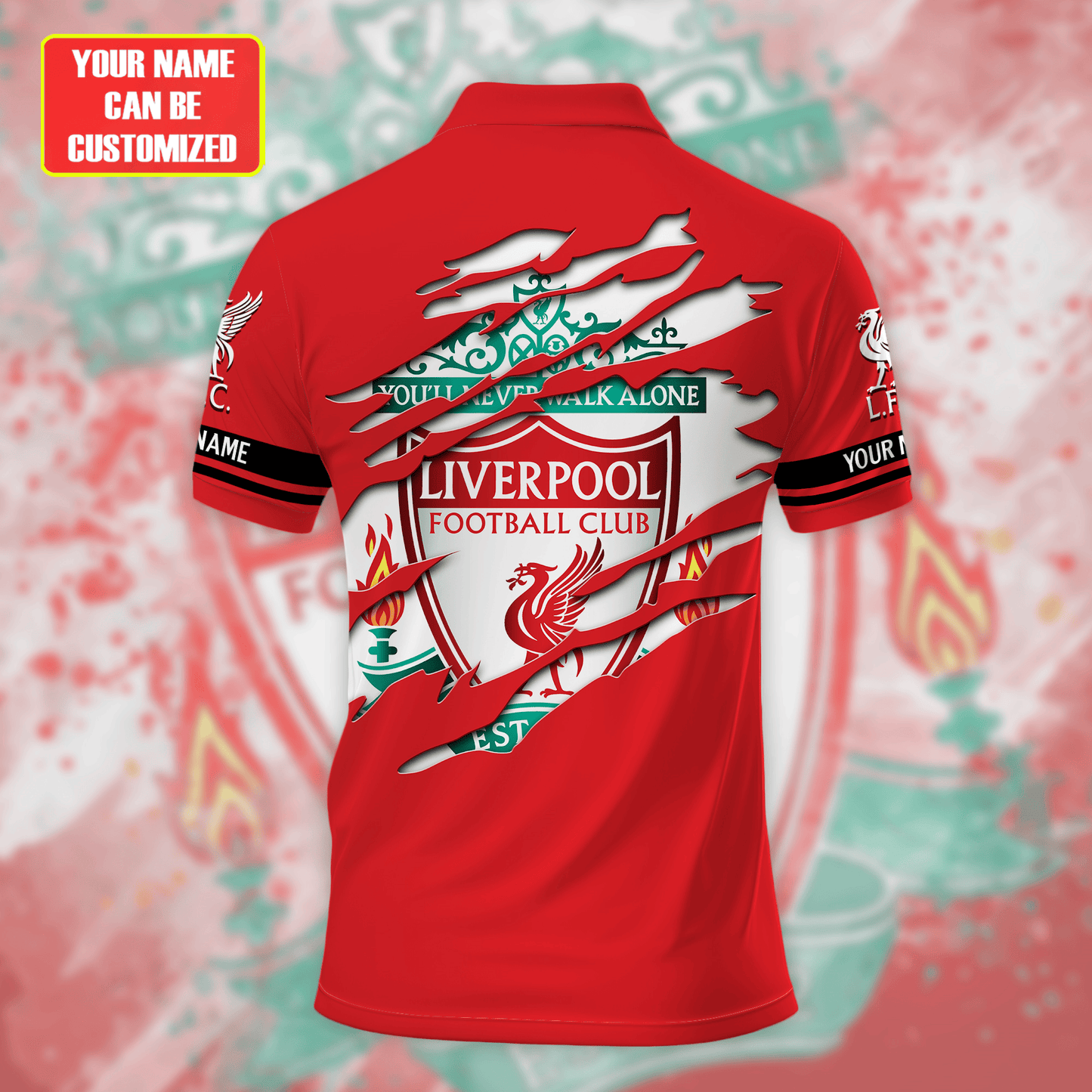 Personalized Liverpool 3D Full Printing Set , Liverpool Shirt , Hoodie , Short , Polo ,hawaii V10