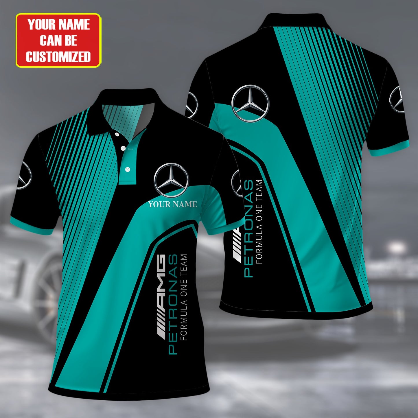Personalized Merc AMG Petronas 3D Full Printing Set ,Merc AMG Petronas Shirt , Hoodie , Short , Polo ,hawaii