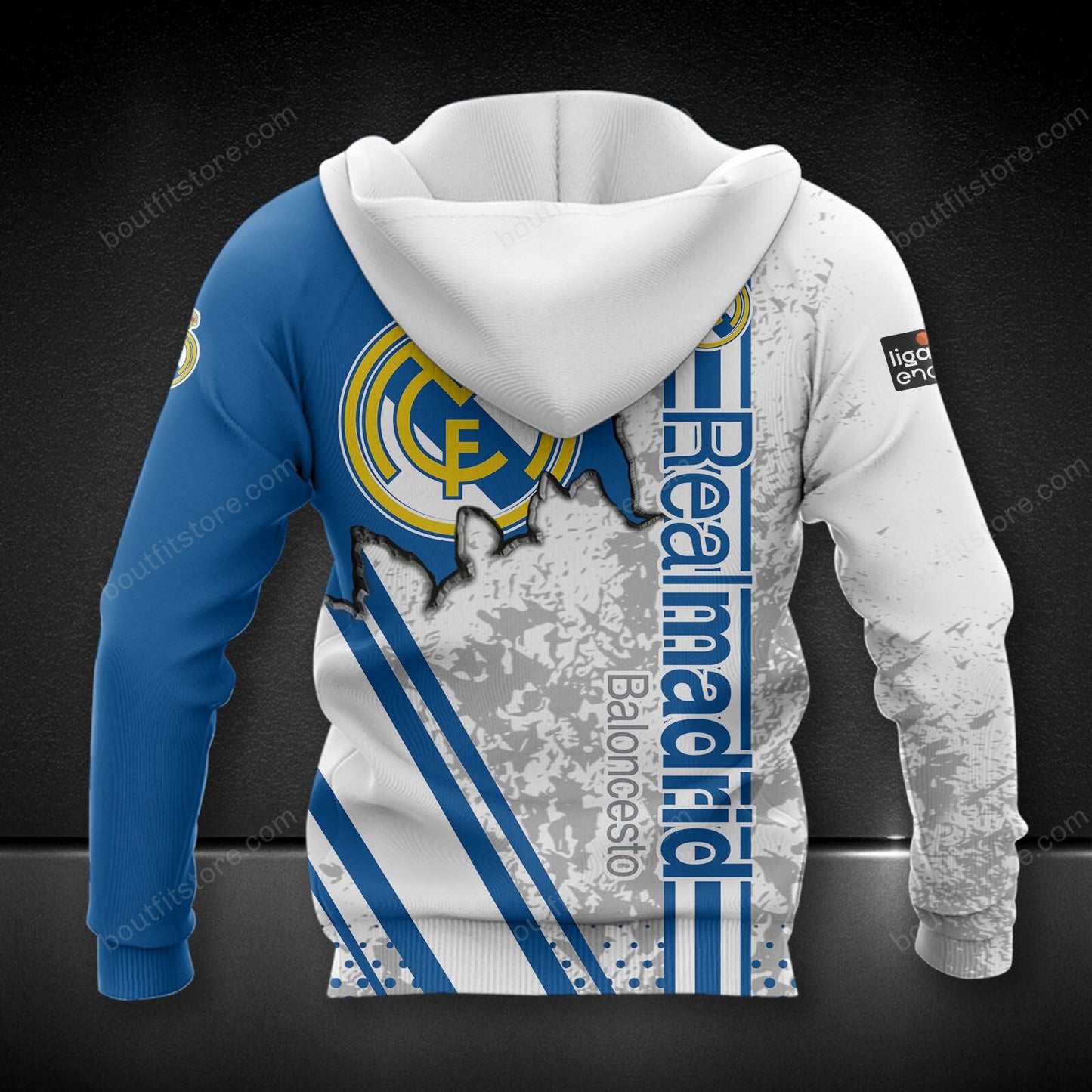 Personalized Real Madrid 3D Full Printing Set , Real Madrid Shirt , Hoodie , Short , Polo ,hawaii V9