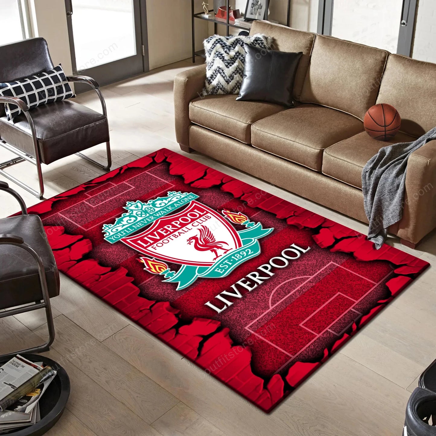 Liverpool V7 Home Rug