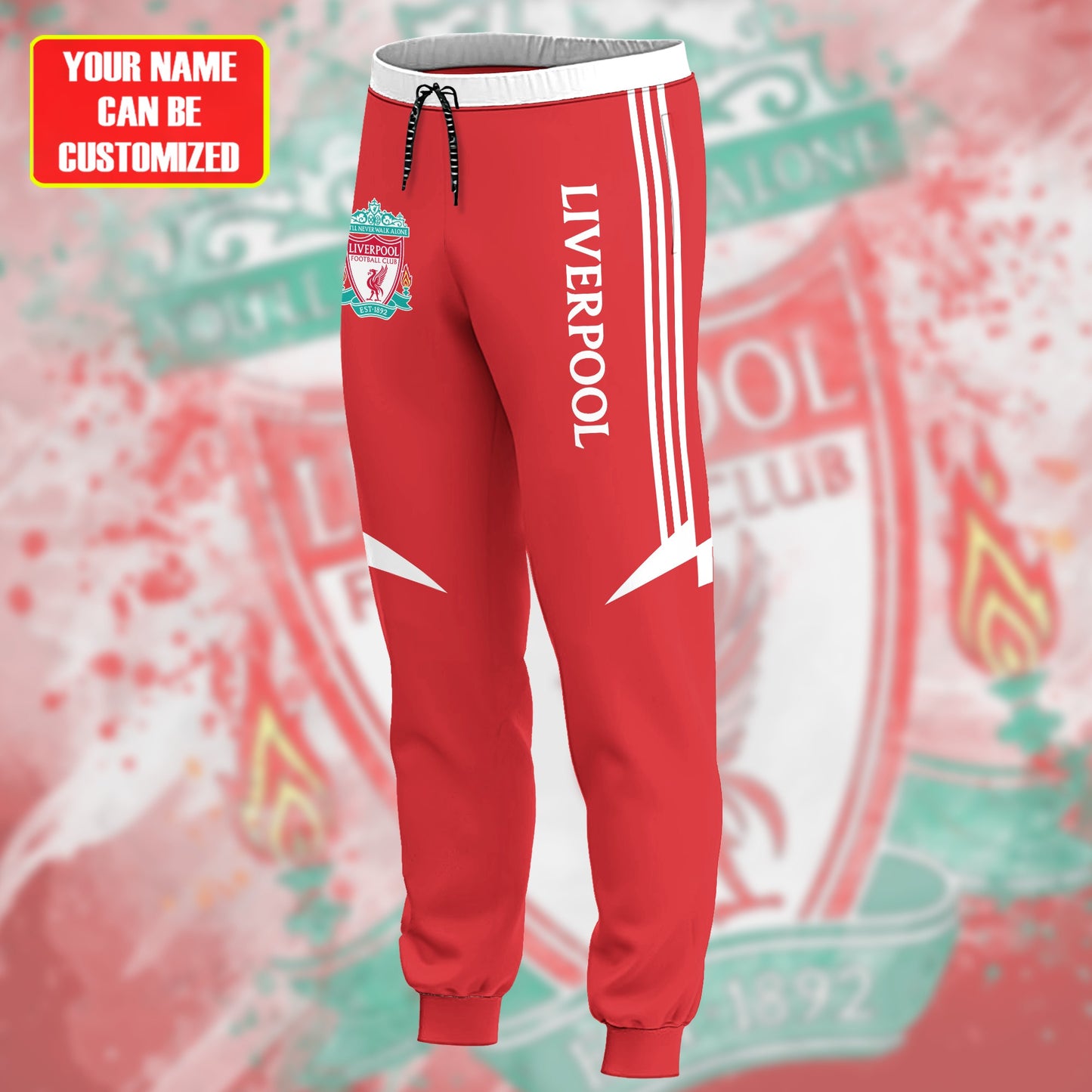 Personalized Liverpool 3D All over Printed Hoodie and Sweatpants set V30
