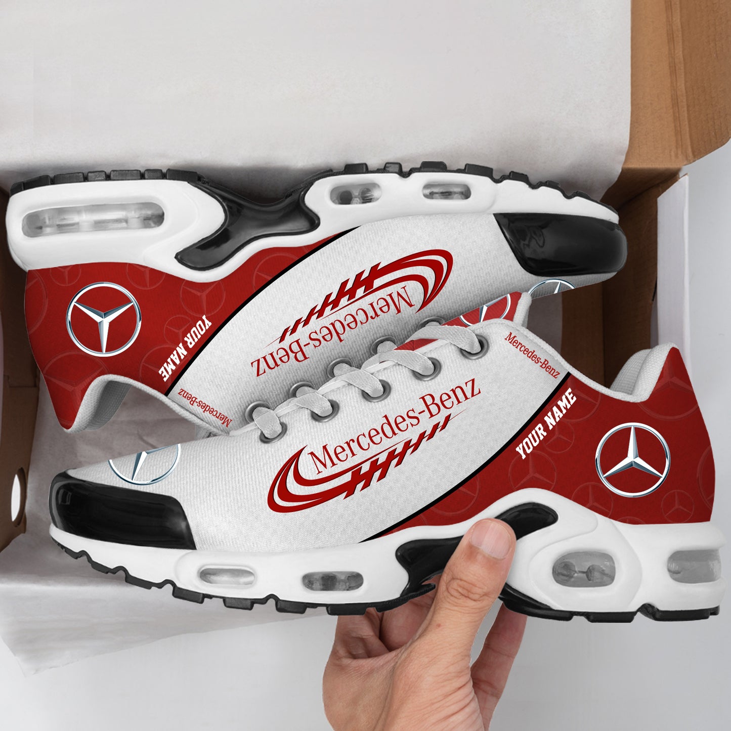 Mercedes Elegant Design Custom Name Sport Shoes VS4