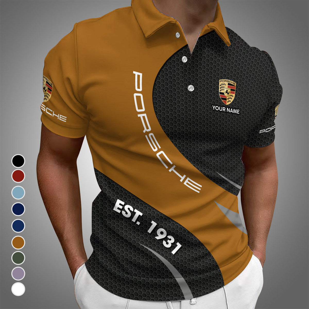 Personalized Pors Colors 3D Full Printing Set ,Pors Shirt , Hoodie , Short , Polo ,hawaii V9