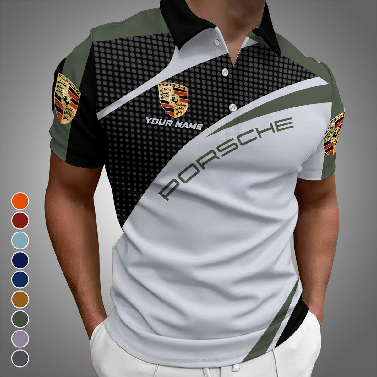 Personalized Pors Colors 3D Full Printing Set ,Pors Shirt , Hoodie , Short , Polo ,hawaii V10