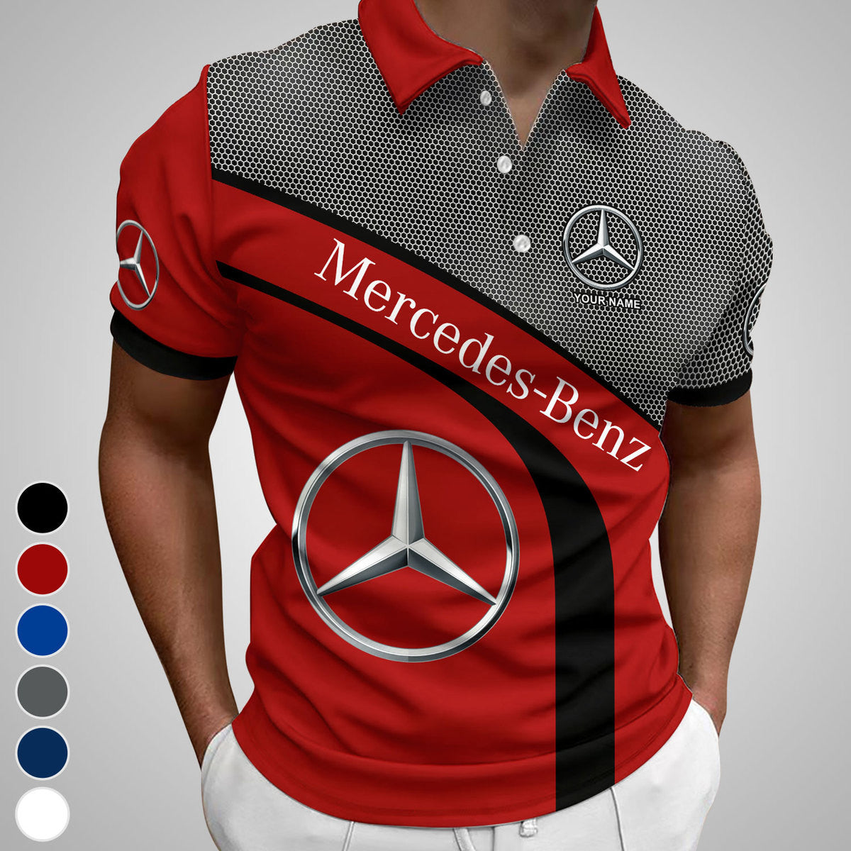 Personalized Merc Colors 3D Full Printing Set ,Merc Shirt , Hoodie , Short , Polo ,hawaii V2
