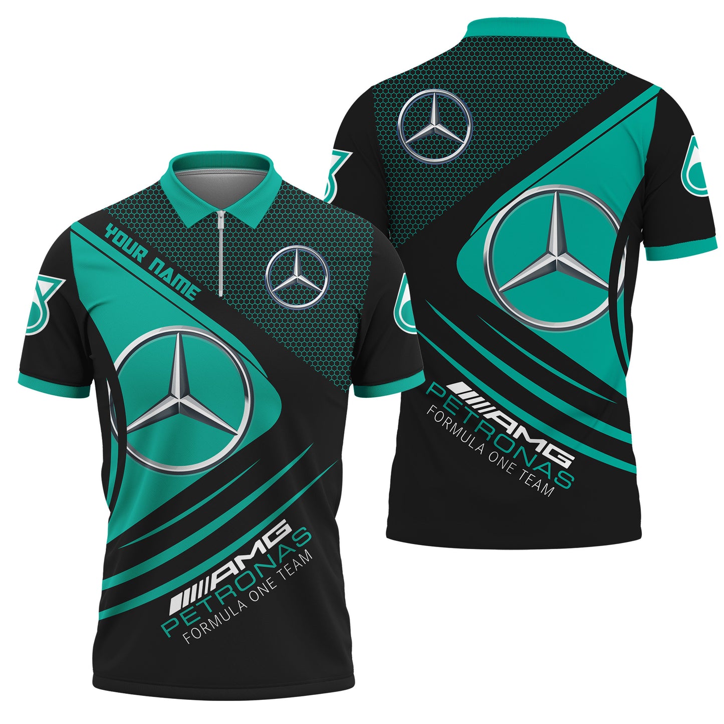 Personalized Merc AMG Petronas 3D Full Printing Set ,Merc AMG Petronas Shirt , Hoodie , Short , Polo ,hawaii V2