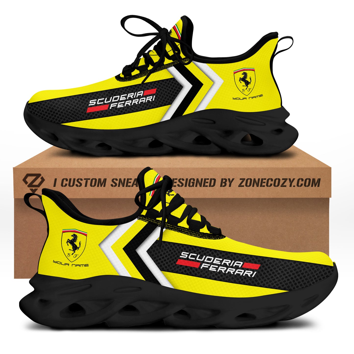 Personalized SF F1 Chunky Custom Sneaker