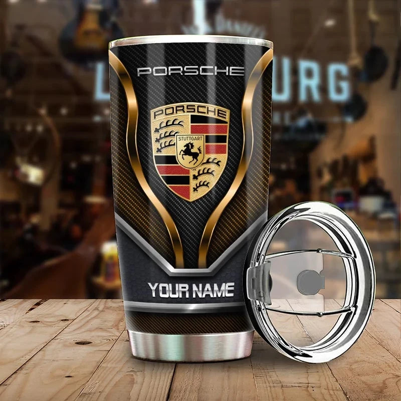 Personalized Pors Stainless Tumbler 20oz 30oz Cup V2