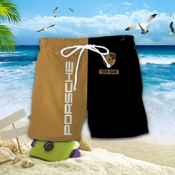 Pors Tropical Hawaii Shirt Beach Short V4