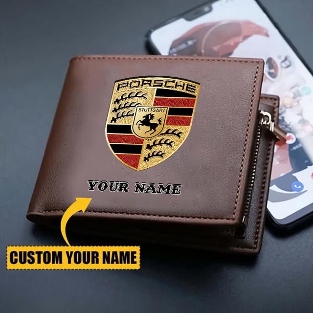 Personalized Pors Leather Wallet V2 Q030921