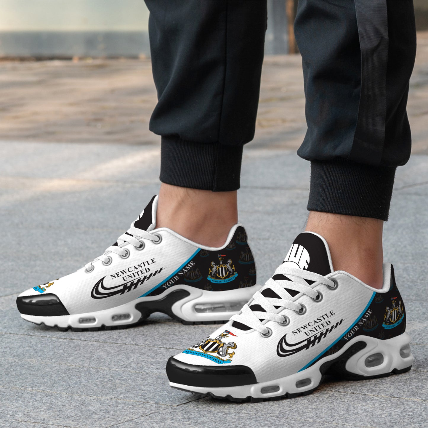 Personalized Newcastle United Air Cushion Sneaker