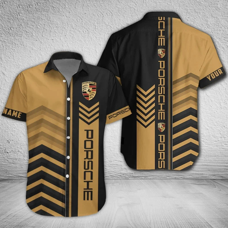 Pors Tropical Hawaii Shirt Beach Short V5