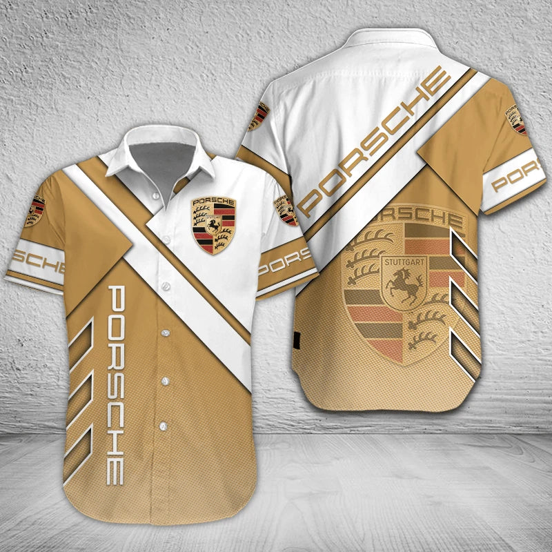 Pors Tropical Hawaii Shirt Beach Short V6