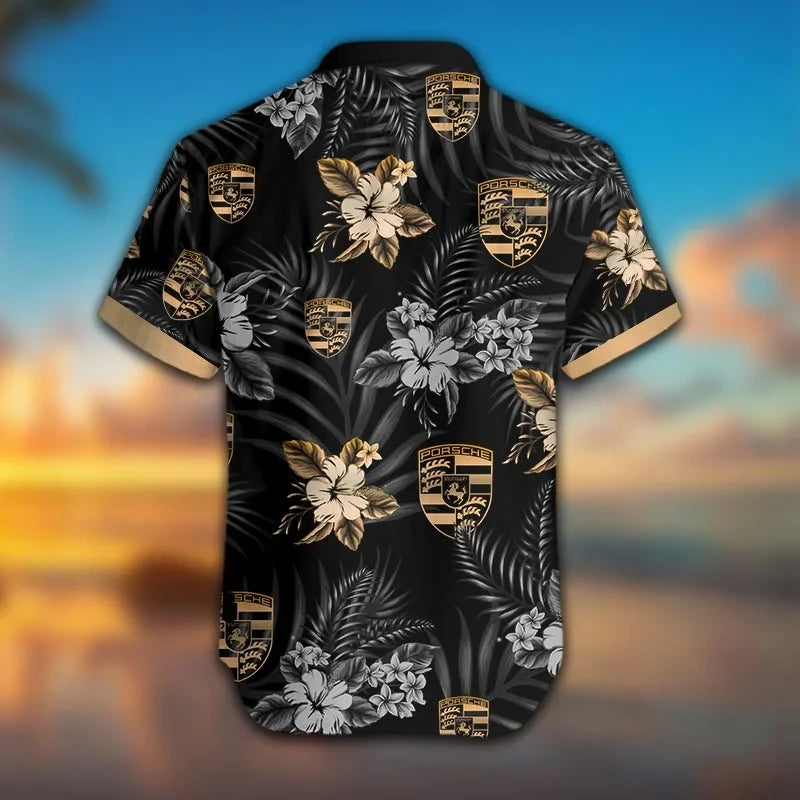 Pors Tropical Hawaii Shirt Beach Short V10
