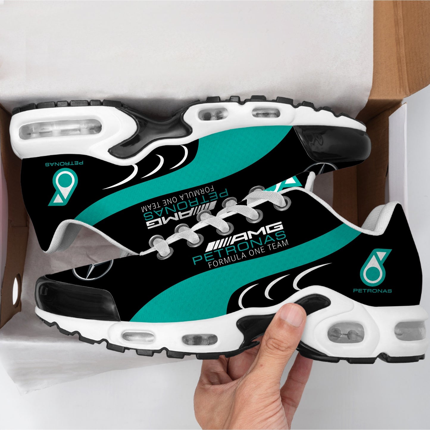 Merc AMG Petronas Sport Air Cushion Sneaker