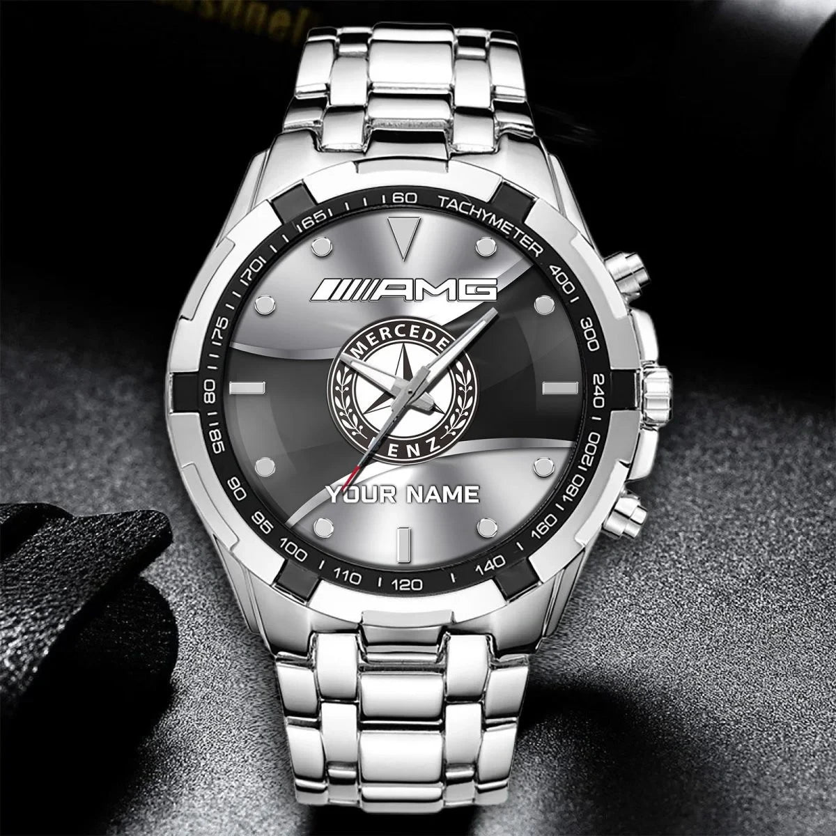 Personalized Merc AMG Alloy Men Quartz Watch