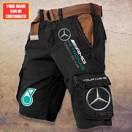 Personalized Merc Petronas Tactical Cargo Shorts