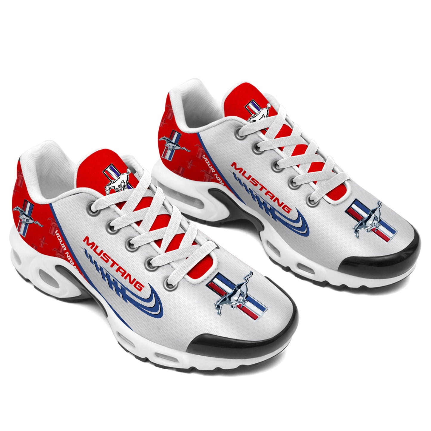 Personalized F Mustang Air Cushion Sneaker