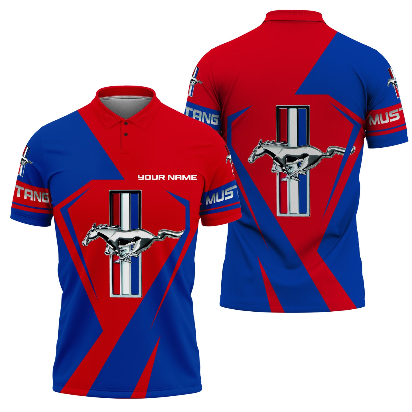 Personalized F Mustang 3D Full Printing Set , F Mustang Shirt, Hoodie , Short ,Polo ,hawaii , ... Q040401