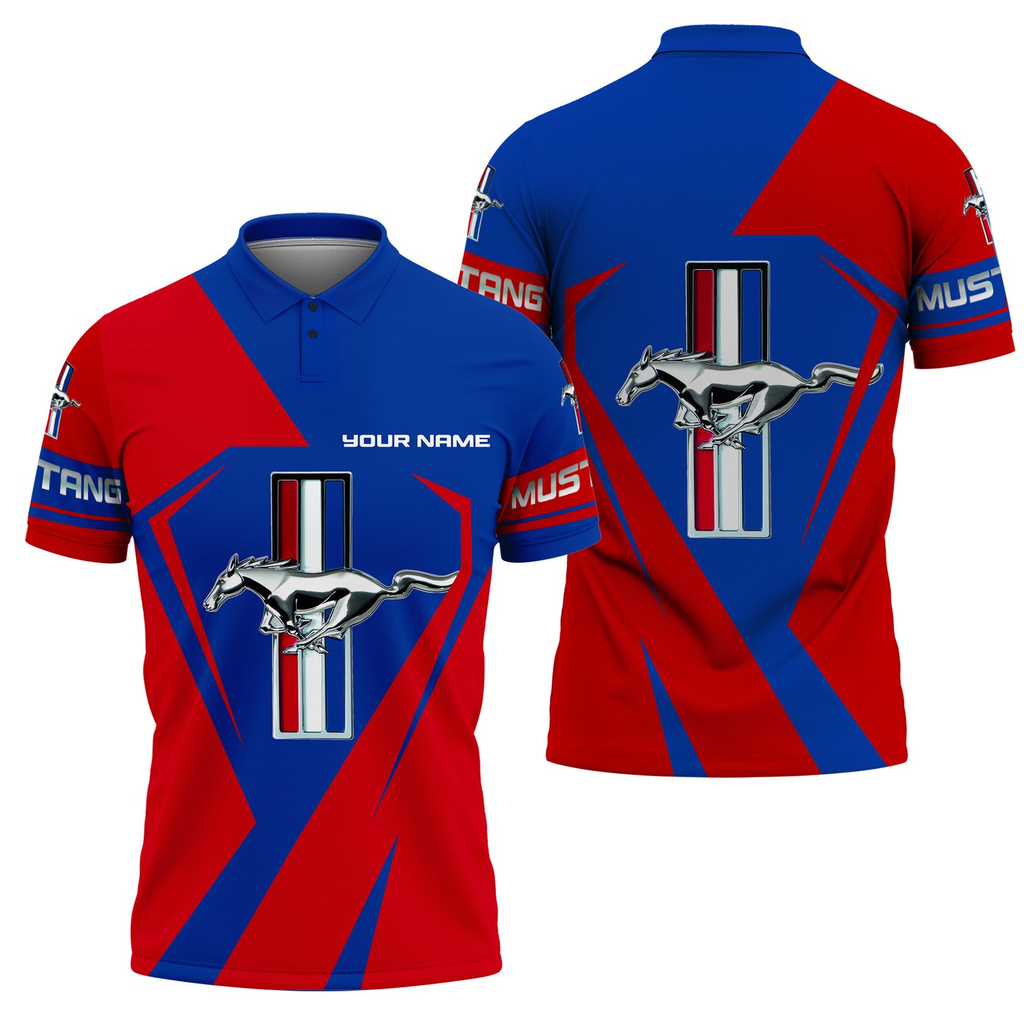 Personalized F Mustang 3D Full Printing Set , F Mustang Shirt, Hoodie , Short ,Polo ,hawaii , ... Q040401