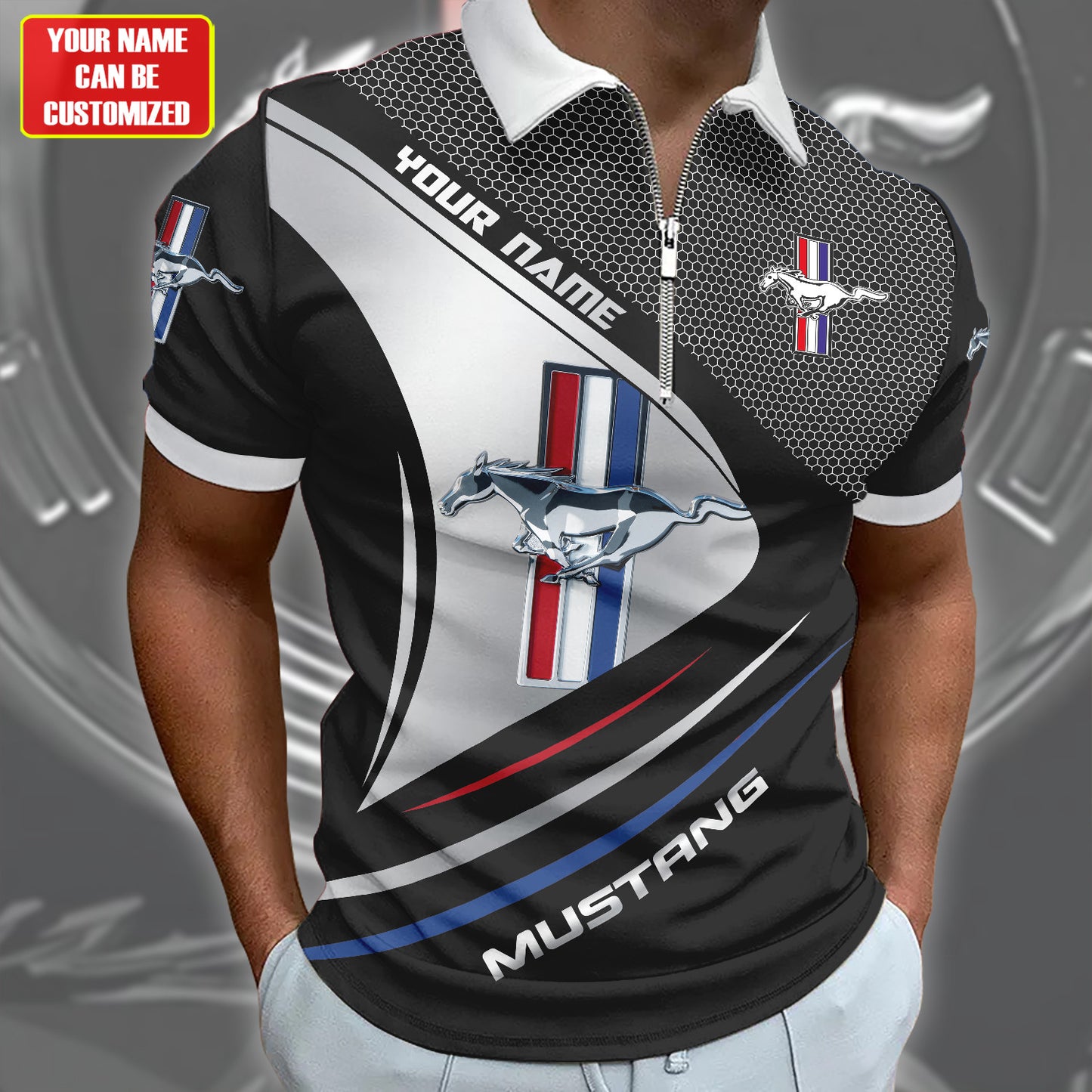 Personalized F Mustang Q2 3D Full Printing Set , F Mustang Q2 Shirt , F Mustang Q2 Set , Hoodie , Short , Polo , hawaii , ...