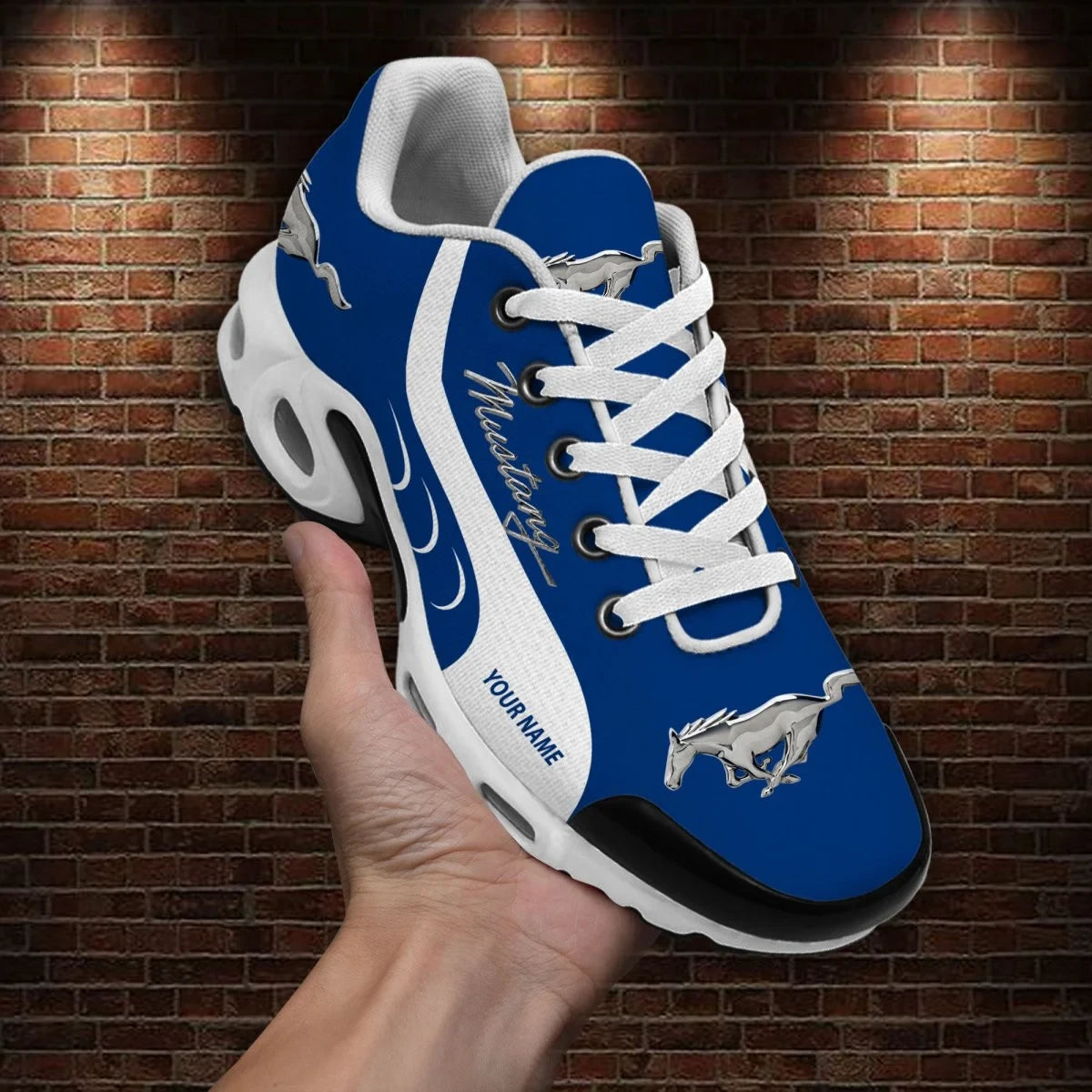 Personalized F Mustang Air Cushion Sneaker V6