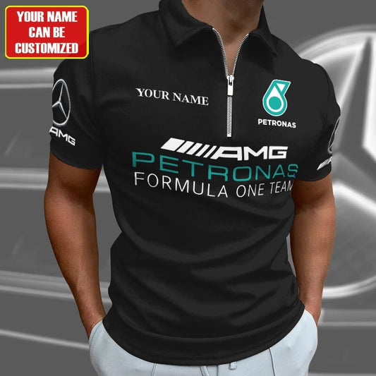 Personalized Merc AM Petronas 3D Full Printing Set , Merc AM Petronas Shirt , Set , Zipper Polo, Hoodie , Short , Polo , hawaii , ...