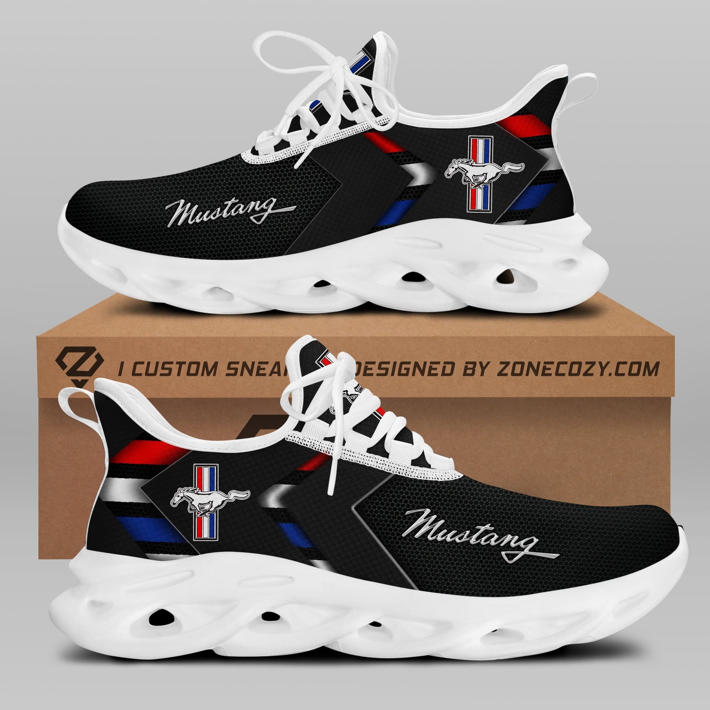 F Mustang Chunky Custom Sneaker Q100402