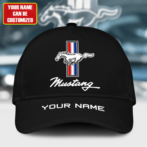 F Mustang Classic Black Cap S050405