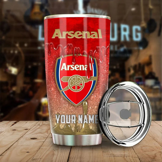 Personalized Arsenal Q2 Stainless Tumbler 20oz 30oz Cup