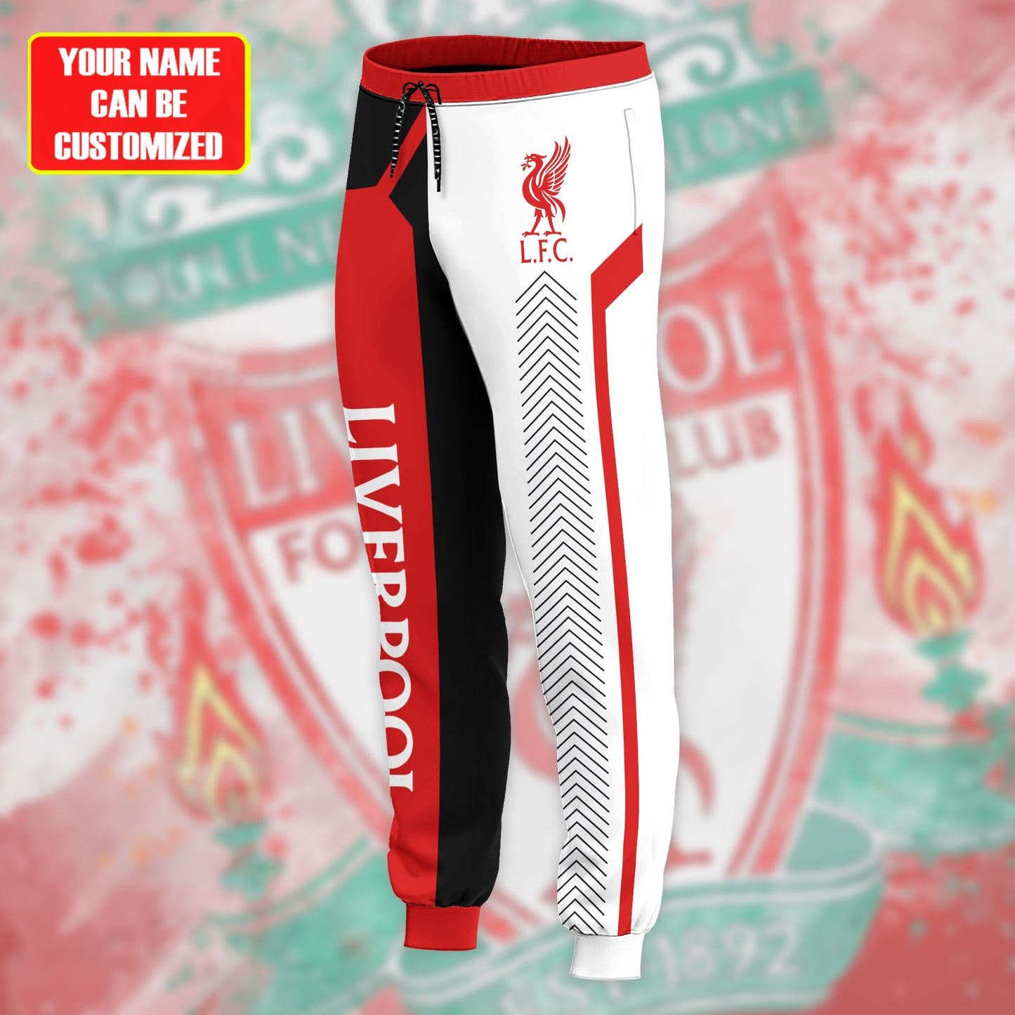 Personalized Liverpool 3D All over Printed Hoodie and Sweatpants set V31