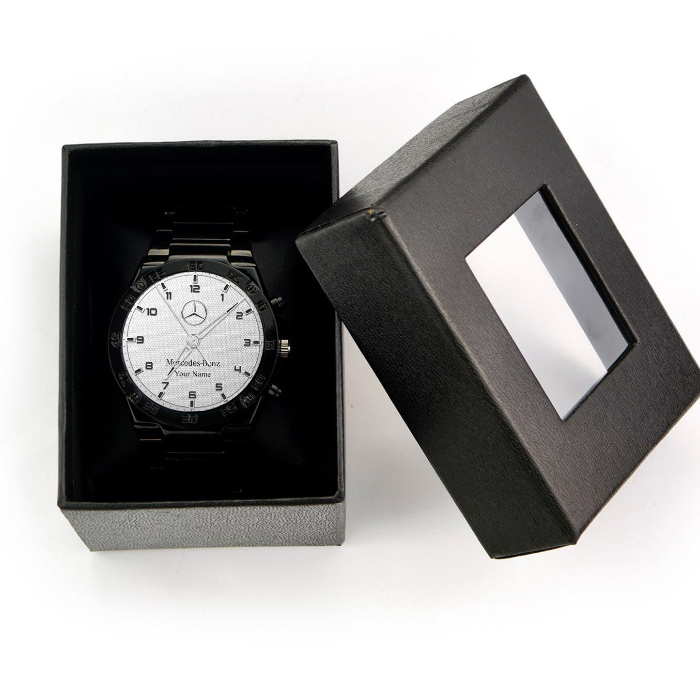 Personalized Merc Parmigiani Dial Steel Watch