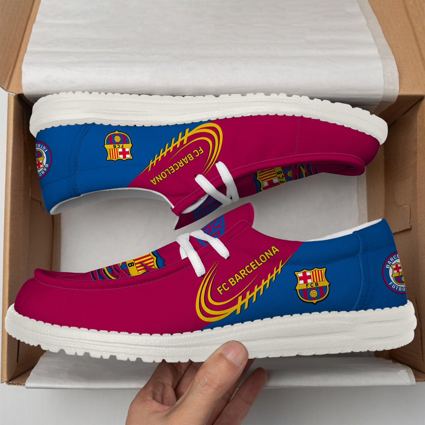 Barcelona FC Dude Shoes Q250401