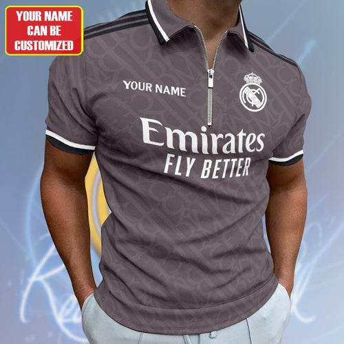 Personalized Real Madrid 3D Full Printing Set , Real Madrid Shirt , Hoodie , Short , Polo ,hawaii V13