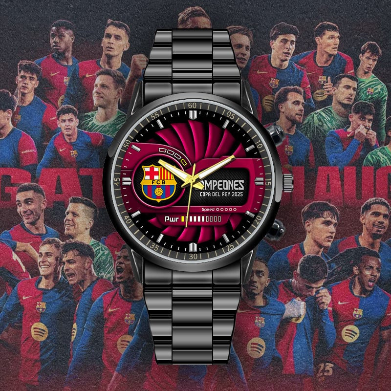Barcelona Copa Champion Luxury Stainless Steel Watch V4