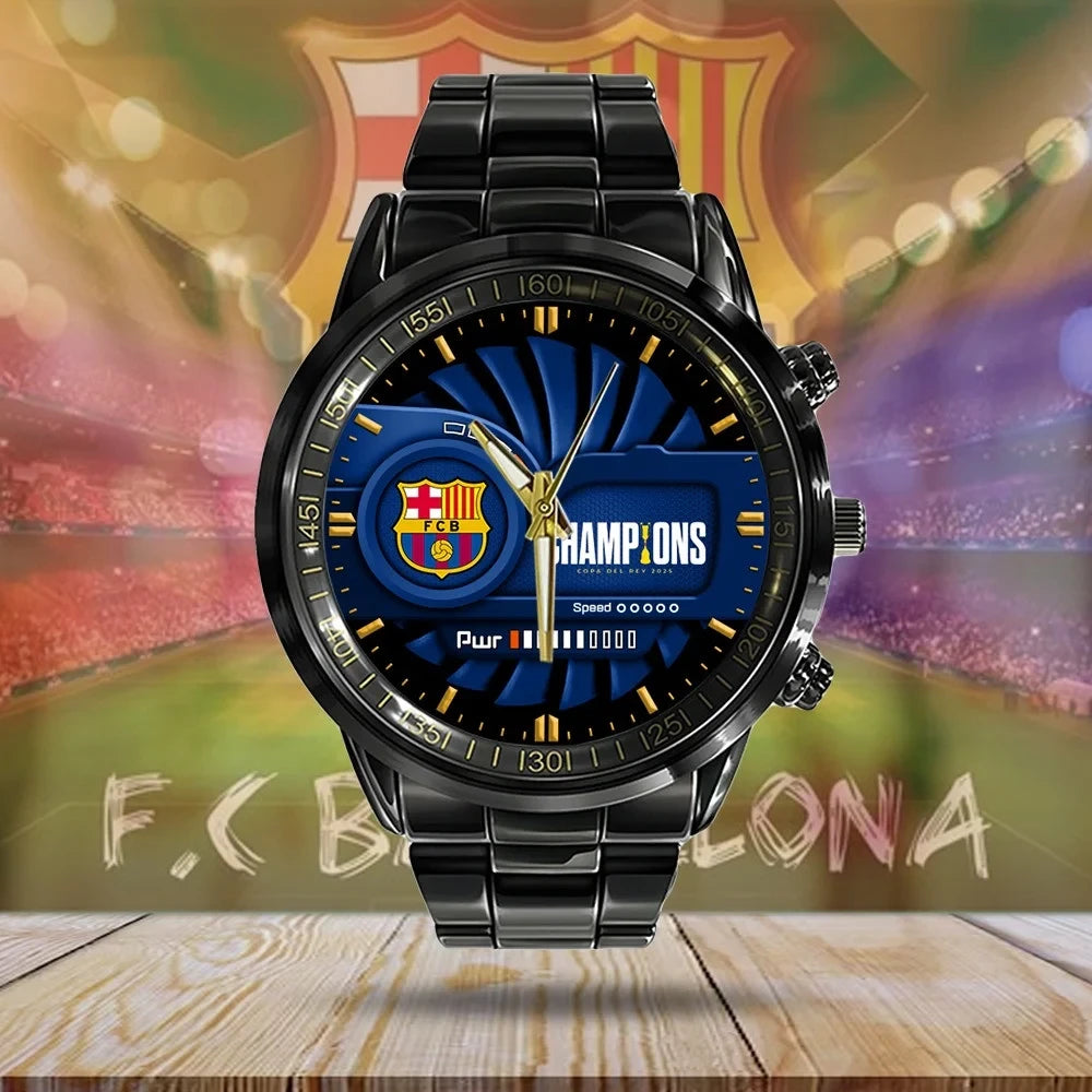 Barcelona Copa Champion Luxury Stainless Steel Watch V5