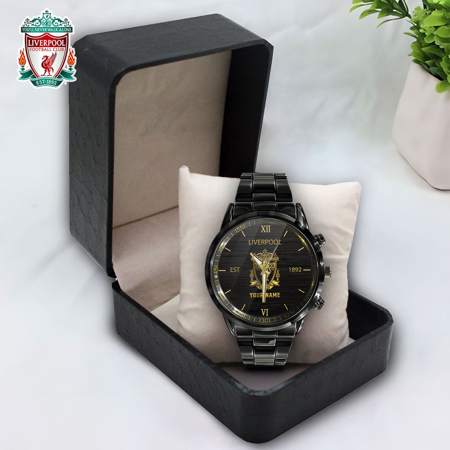 Liverpool Luxury Stainless Steel Watch V3