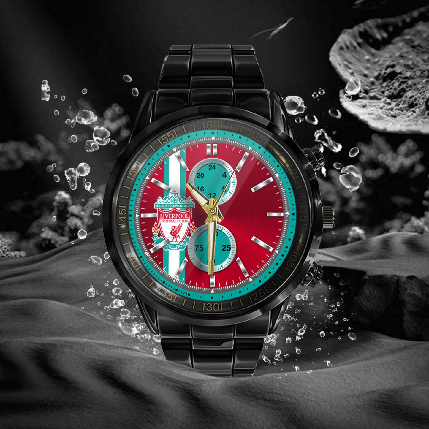 Liverpool Luxury Stainless Steel Watch V4