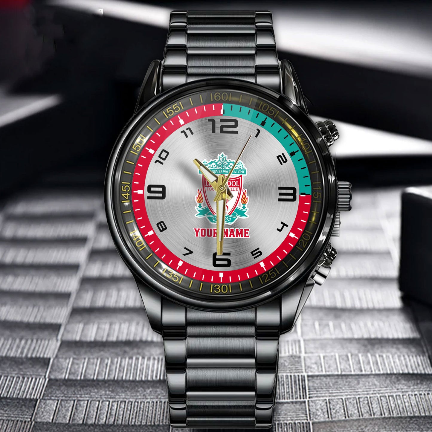 Liverpool Luxury Stainless Steel Watch V6