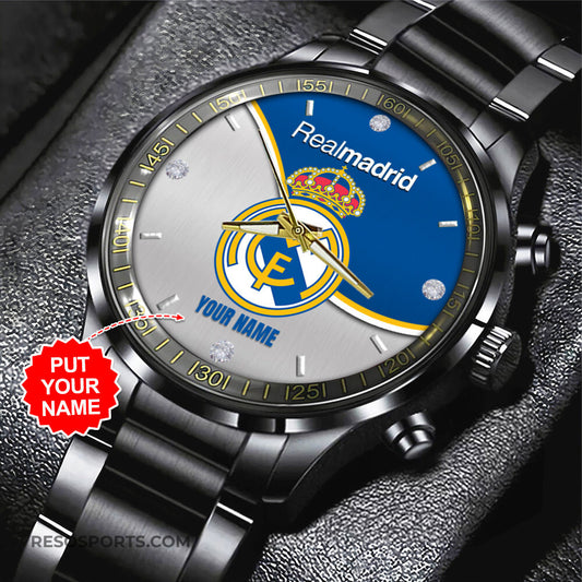 Real Madrid Luxury Stainless Steel Watch V13