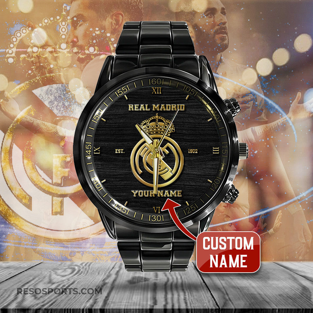 Real Madrid Luxury Stainless Steel Watch V14