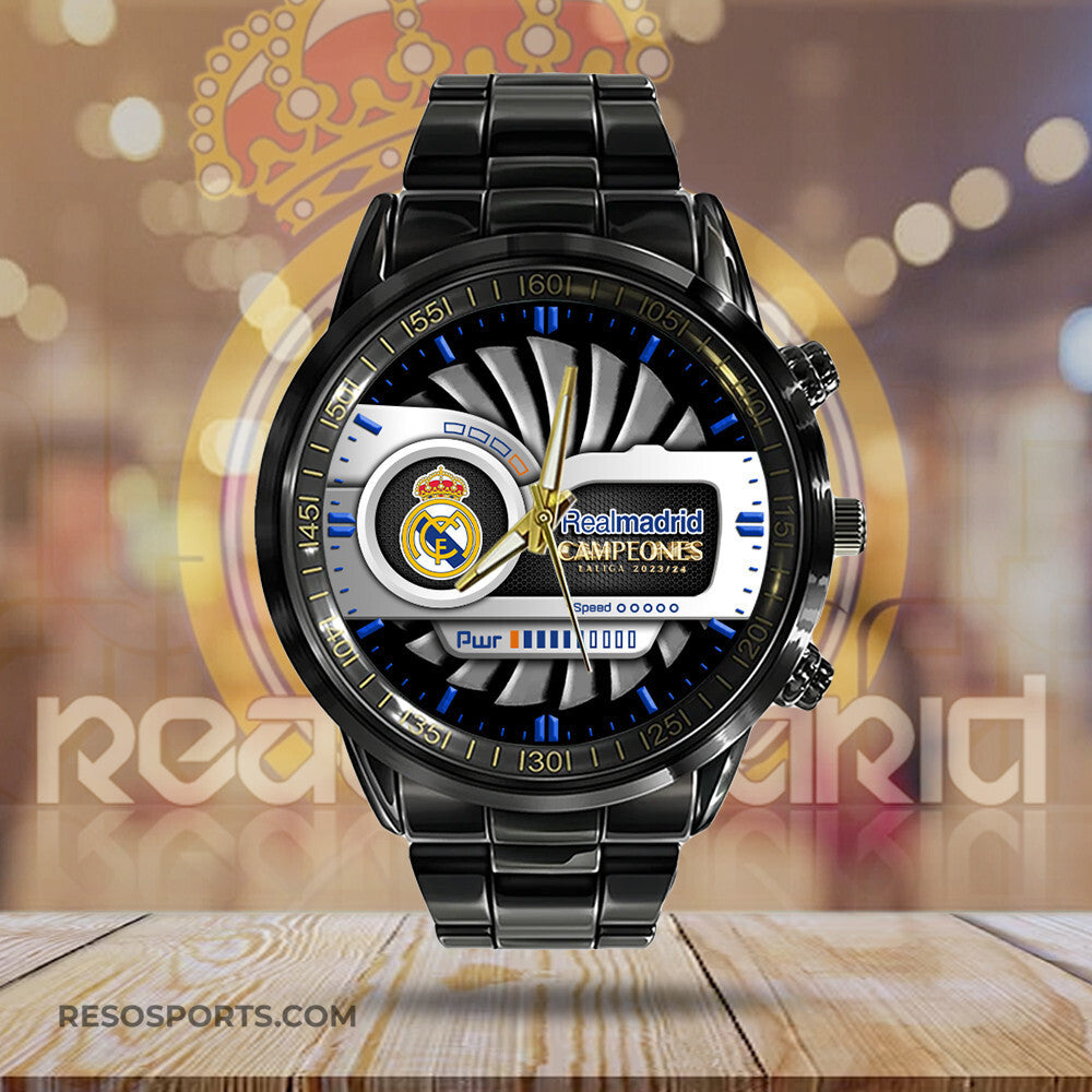 Real Madrid Luxury Stainless Steel Watch V16