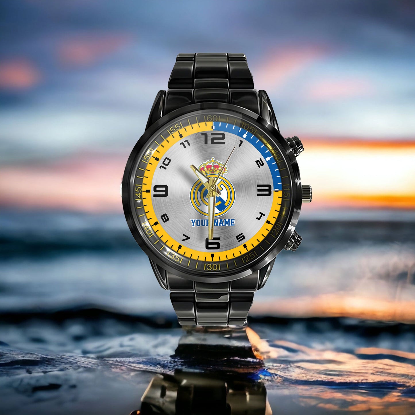 Real Madrid Luxury Stainless Steel Watch V17